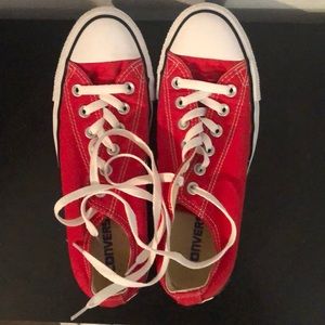 Red converse